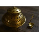 Handmade Brass Kalash - Ghada with diya