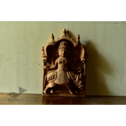 Molela ❉ Terracotta Plaques ❉ Goddess clay idol 1