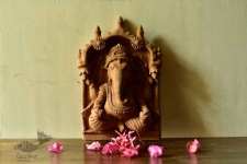 Molela ❉ Terracotta Plaques ❉ Ganesha