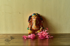 Molela ❉ Terracotta Plaques ❉ Ganesh