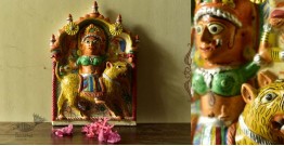 Molela ❉ Terracotta Plaques ❉ Ambika Goddess Devi