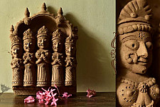 Molela ❉ Terracotta Plaques ❉ Authentic Indian Home Decor Gifts