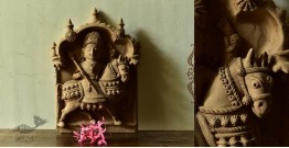 Molela ❉ Terracotta Plaques ❉ Bhathiji Maharaj Idol