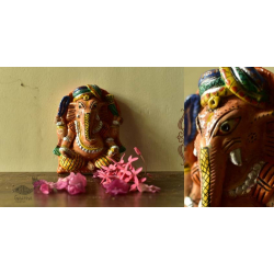 Molela ❉ Terracotta Plaques ❉ Ganesh