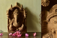 Molela ❉ Terracotta Plaques ❉ Ganesha