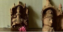 Molela ❉ Terracotta Plaques ❉ Goddess clay idol 1