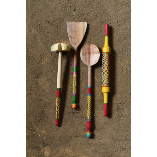 shop wooden Kutch Lacquer Ladles