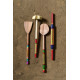 shop Handmade Wooden Lacquer Ladles from Kutch 