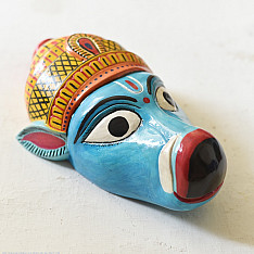 Handmade Wooden Mask ~ Varaha Avatar