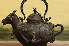 Antiquities from Khajuraho | Nandi Kamandal