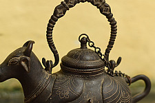 Antiquities from Khajuraho | Nandi Kamandal