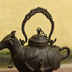 Antiquities from Khajuraho | Nandi Kamandal