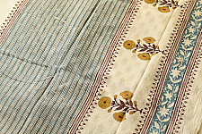 Indigenous Impressions ❣ Bagru Block Printed Cotton Saree - G
