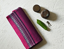 Sadaa . सदा ✡ Begampuri Handloom Saree - Pure Cotton