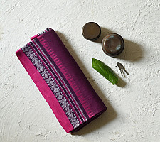 Sadaa . सदा ✡ Begampuri Handloom Saree - Pure Cotton