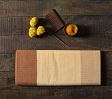 Rojana | Handloom Andhra - Cotton Saree  new - Off White