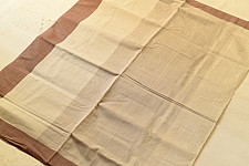 Rojana | Handloom Andhra - Cotton Saree  new - Off White