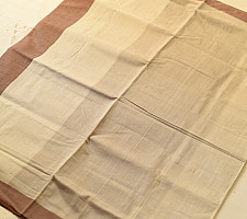 Rojana | Handloom Andhra - Cotton Saree  new - Off White
