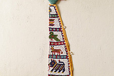 Prachin . प्राचीन || Bead Work ~ Antique Cow Horn Cover (Set of Two)