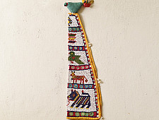 Prachin . प्राचीन || Bead Work ~ Antique Cow Horn Cover (Set of Two)