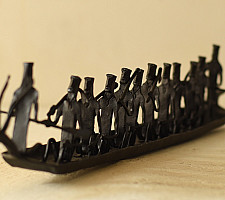 Ahou | Wrought Iron ~ Boat