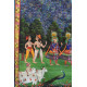 buy Traditional Antique Old Pichwai Painting   - Krishna With Panihari