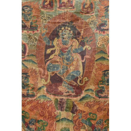 buy Traditional Antique Old Thangka Painting 