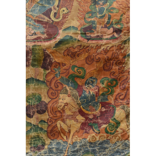 buy Traditional Antique Old Thangka Painting 