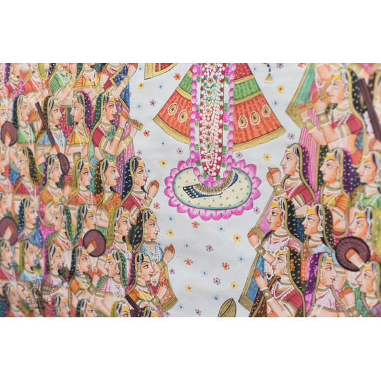 buy Traditional Pichwai Painting - Shrinathji With Gopis