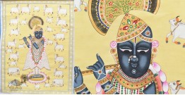 Pichwai Painting - Shrinathji & Cows