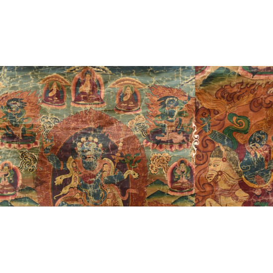 buy Traditional Antique Old Thangka Painting 