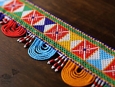 शुभ लाभ ⁂ Glass Bead ⁂ Toran - Two Size Options 