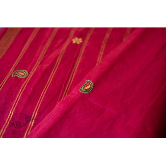 shop Hand Embroidered Silk Saree