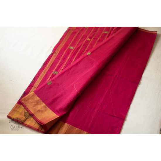 shop Hand Embroidered Silk Saree