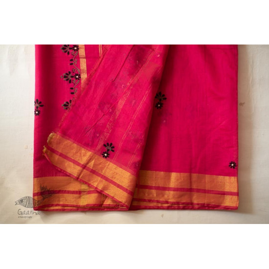 shop Hand Embroidered Silk Saree