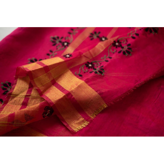 shop Hand Embroidered Silk Saree