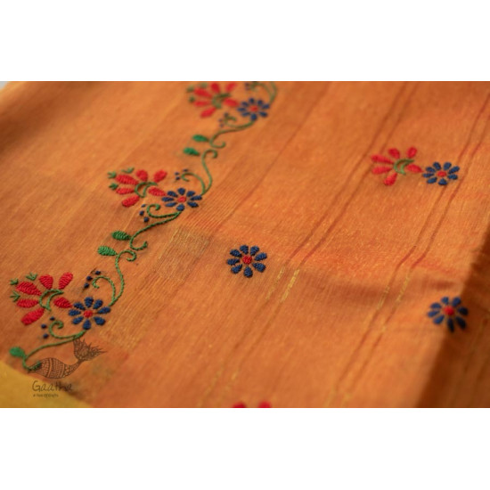 shop Hand Embroidered Silk Saree