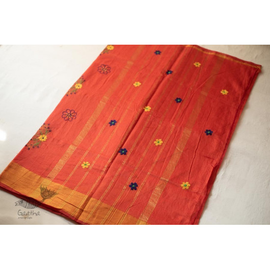 shop Hand Embroidered Silk Saree