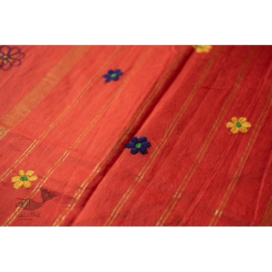 shop Hand Embroidered Silk Saree