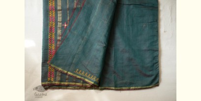 Ramaa . रमा | Hand Embroidered Chanderi Silk Saree