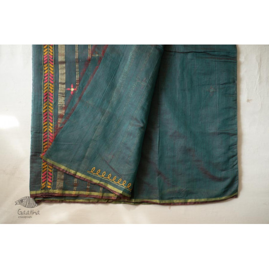 shop Hand Embroidered Silk Saree