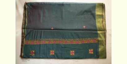 Ramaa . रमा | Hand Embroidered Chanderi Silk Saree