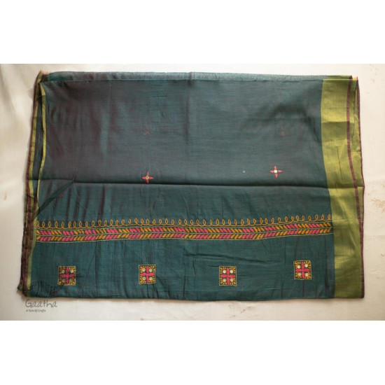 shop Hand Embroidered Silk Saree