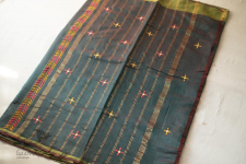 Ramaa . रमा | Hand Embroidered Chanderi Silk Saree