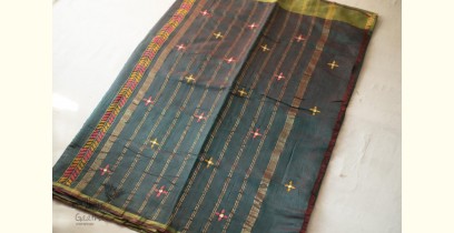 Ramaa . रमा | Hand Embroidered Chanderi Silk Saree