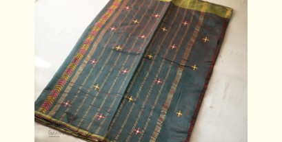 Ramaa . रमा | Hand Embroidered Chanderi Silk Saree