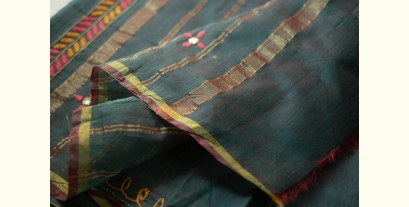 Ramaa . रमा | Hand Embroidered Chanderi Silk Saree