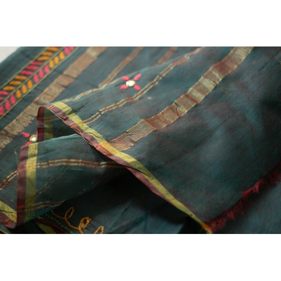 shop Hand Embroidered Silk Saree