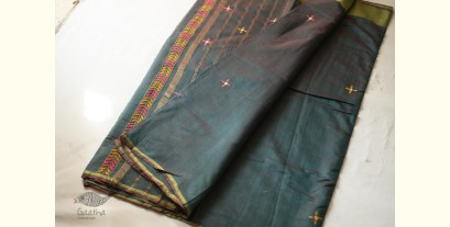 Ramaa . रमा | Hand Embroidered Chanderi Silk Saree