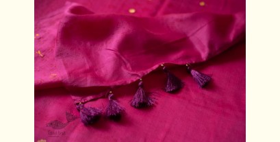 Ramaa . रमा | Hand Embroidered & Block Printed Silk Saree 